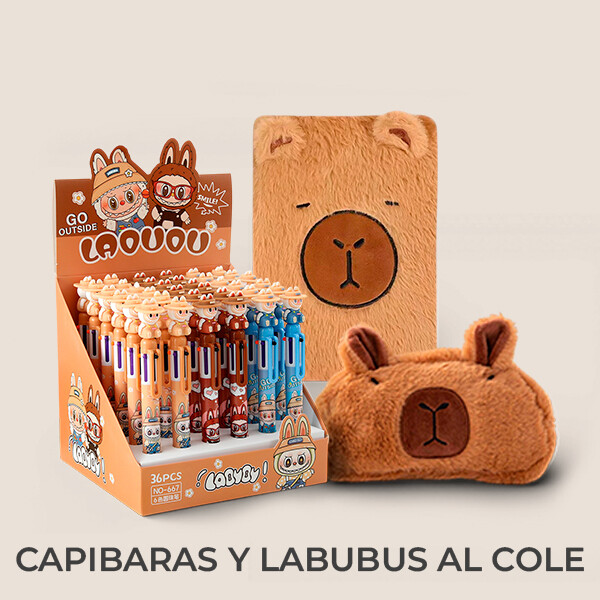 Capibaras Y Labubus Al Cole