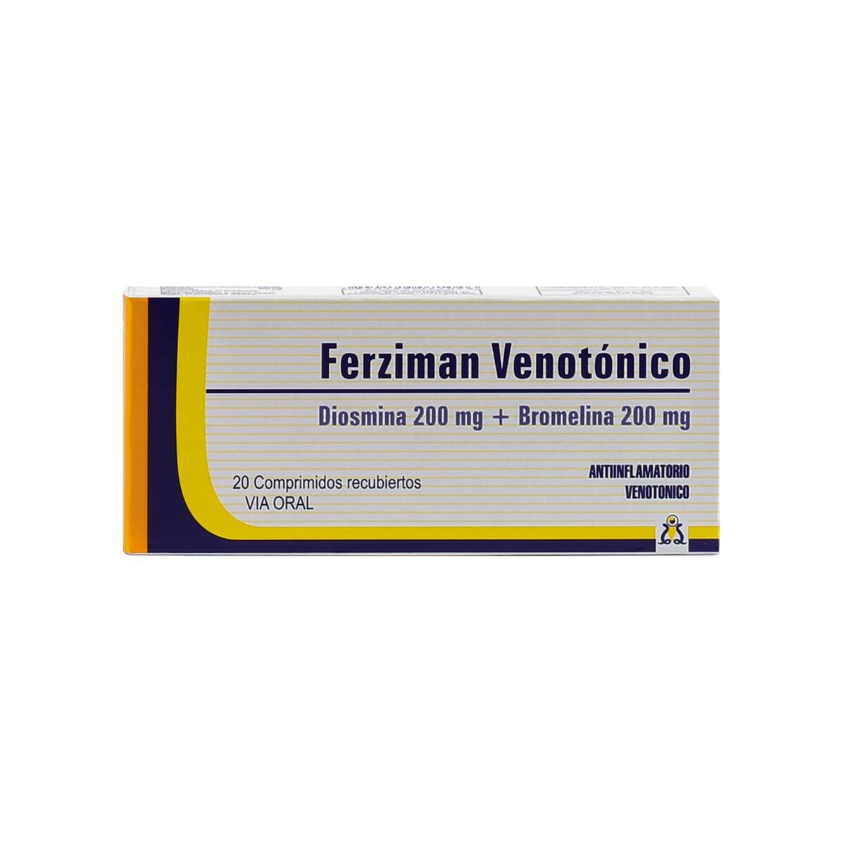 FERZIMAN VENOTONICO CJ X 20 COMPRIMIDOS 