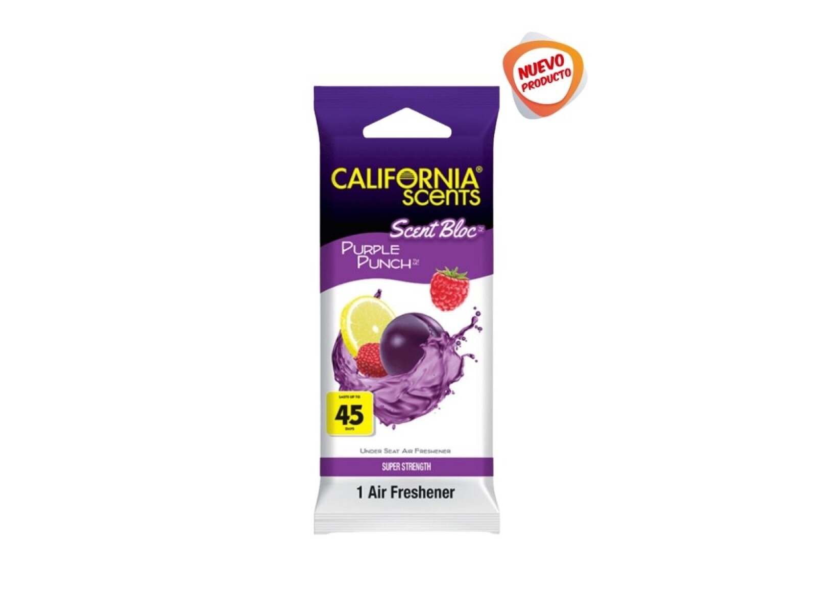 Aromatizador Bloque Purpule Punch California Scents 