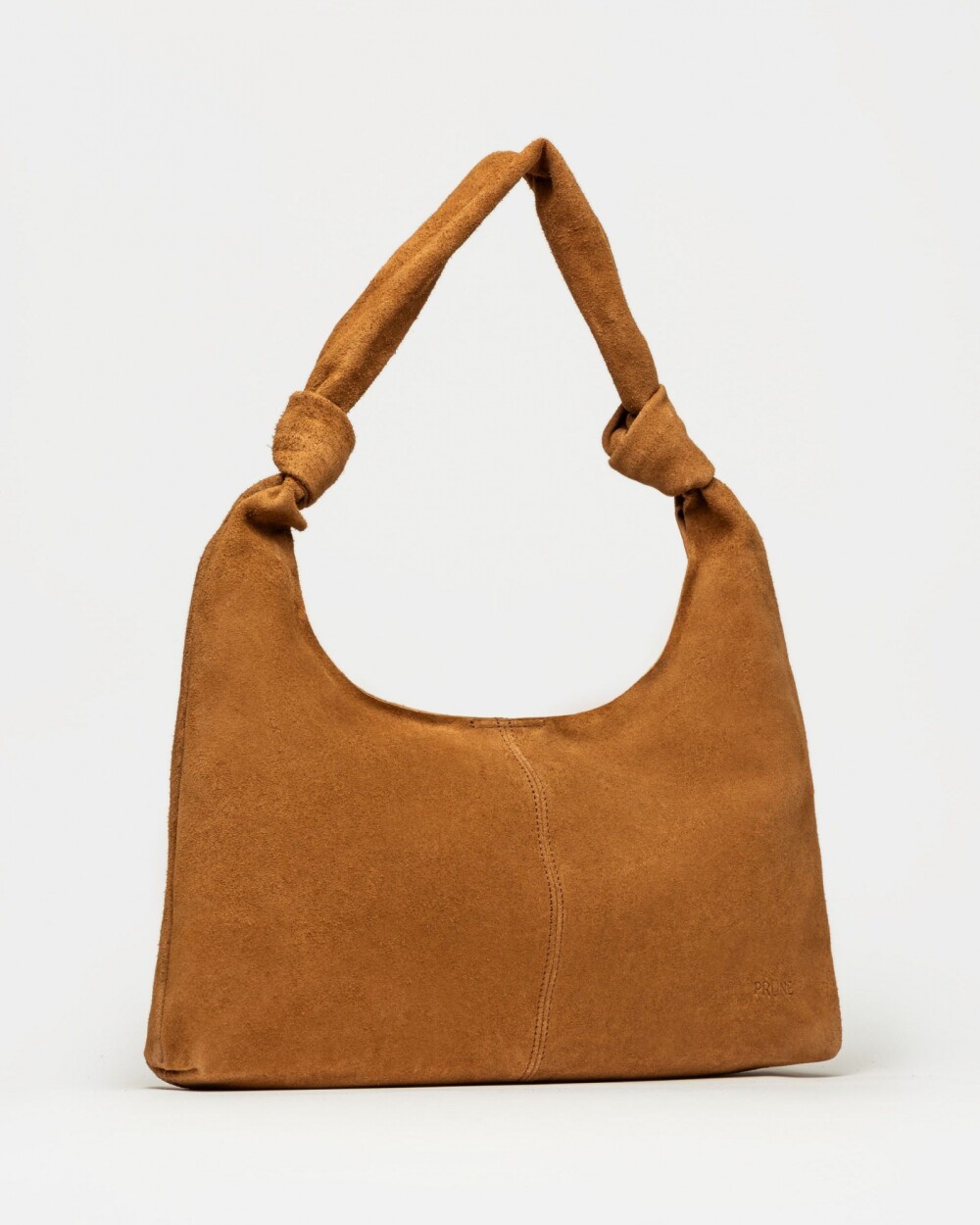 Cartera al hombro Juana en Cuero Gamuza Cuoio