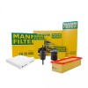 Kit Filtros Mann Fiat Motor Evo 1.4 Uno/Fiorino/Palio/Strada/Siena 85cv Kit Filtros Mann Fiat Motor Evo 1.4 Uno/Fiorino/Palio/Strada/Siena 85cv