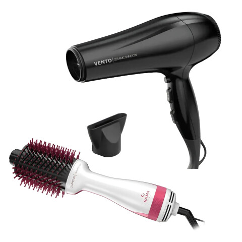 Combo Gama Secador + Cepillo Gama PK SECADOR DE PELO GAMA + CEPILLO GAMA