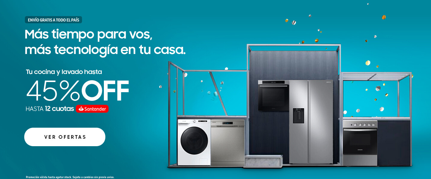 Tu cocina y lavado hasta 40% OFF