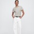 V-SS FAV CREW SOLID LIGHT HEATHER GREY