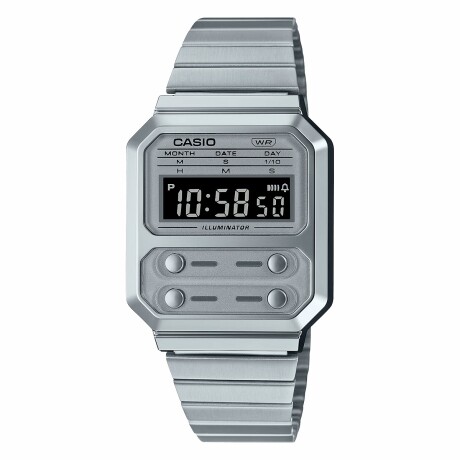 Reloj Casio Acero Inoxidable Plata 0