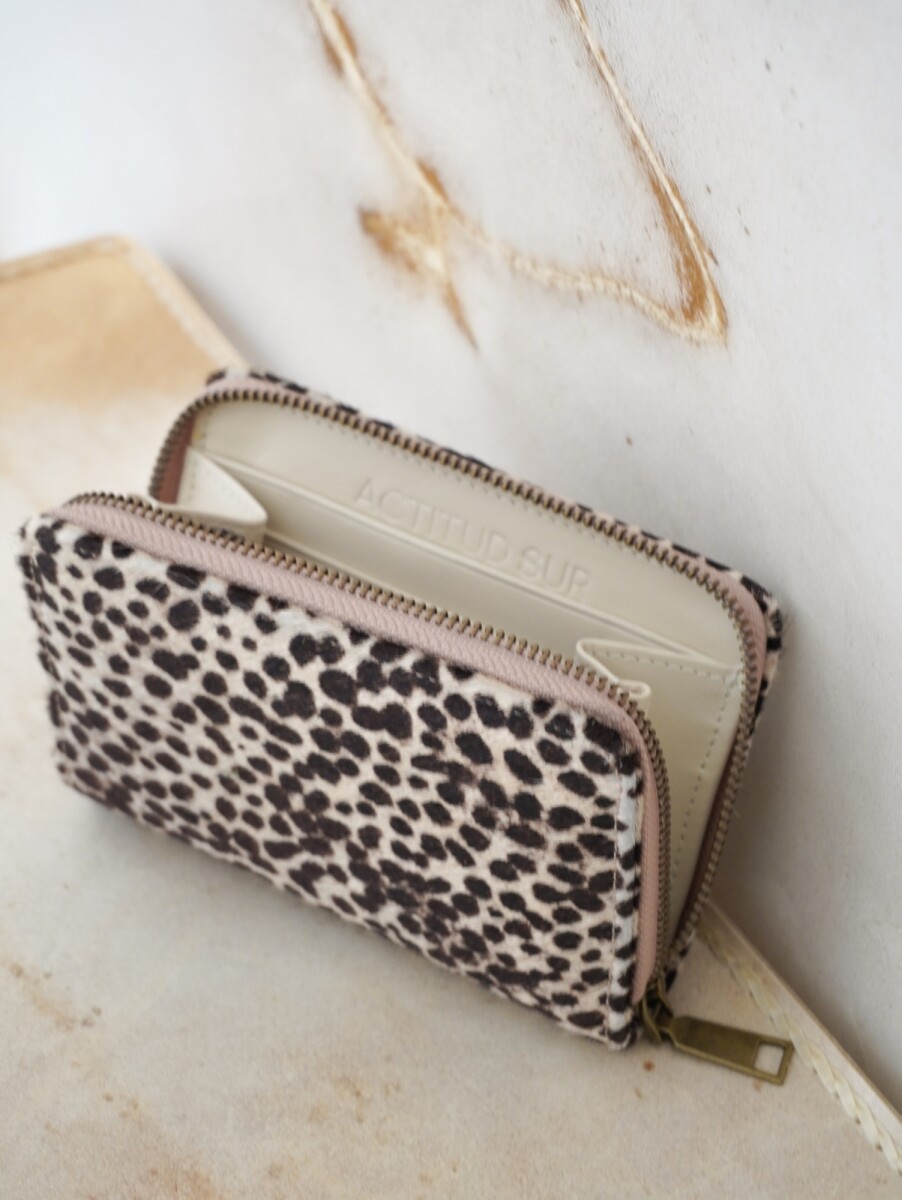 Mini Wallet - Dots Crudo 