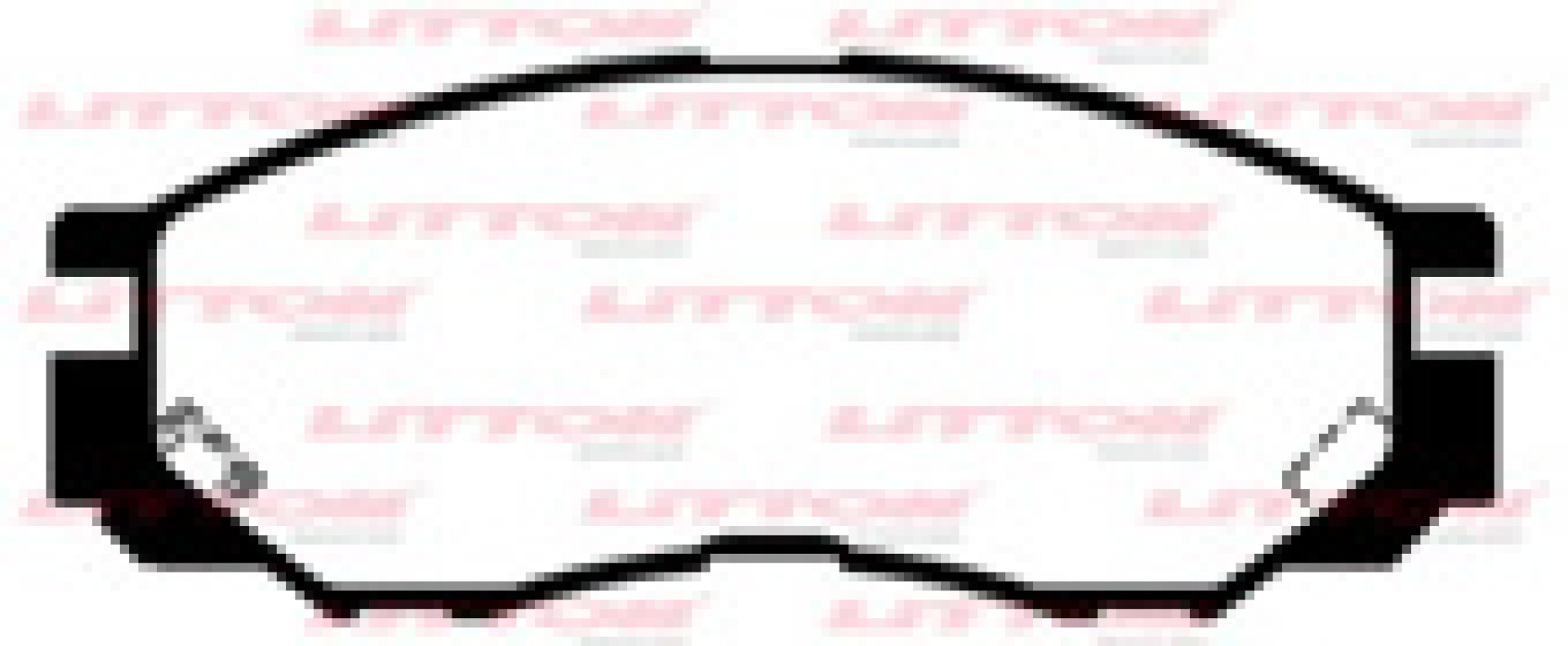 PASTILLAS DE FRENO MITSUBISHI L200 NEW-GRAN TIGER-GONOW-PLUTUS 4X4 LITTON 