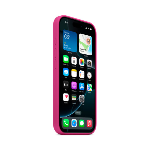 Apple funda silicona MagSafe iPhone 16 Pro Fuchsia Apple funda silicona MagSafe iPhone 16 Pro Fuchsia