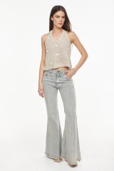 Jean Sienna Beige Washed