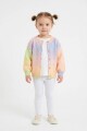 Cardigan tejido en degradé LAVANDA