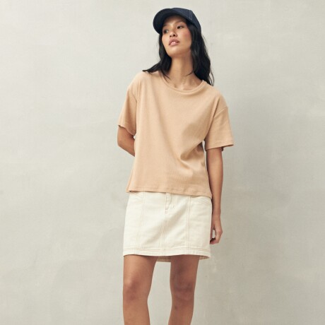 REMERA BASILE Caramelo