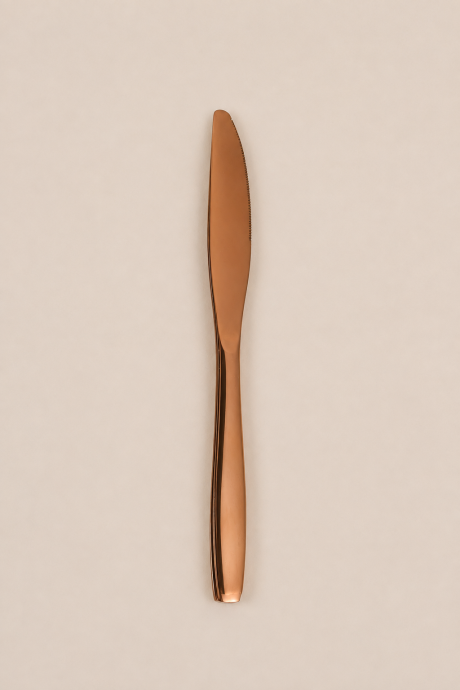 Cuchillo Rose Gold, Set 4pcs Color Unico