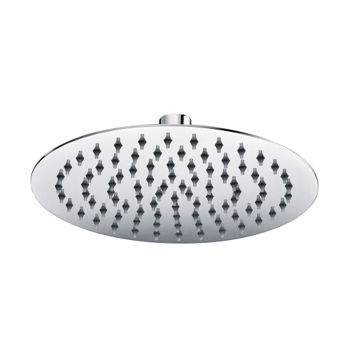 Roseta Redonda Para Ducha Cr Slim Air Acero Inox 000
