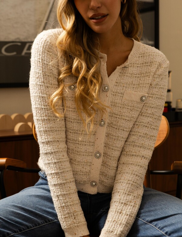 Chaqueta Tweed CRUDO