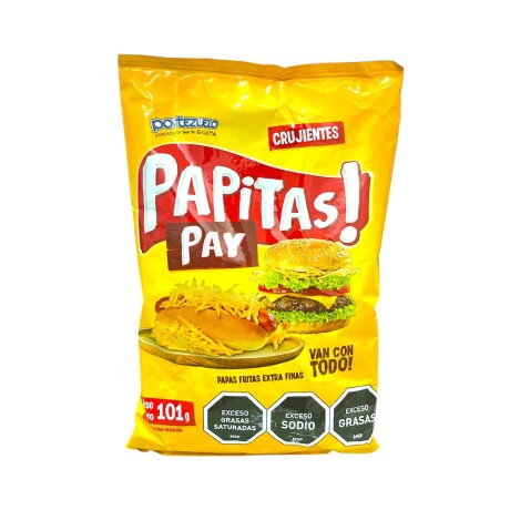 Papas Portezuelo Pay 101 grs Papas Portezuelo Pay 101 grs