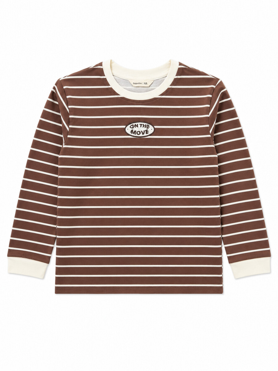 REMERA RAMIRO - MARRON OSCURO 