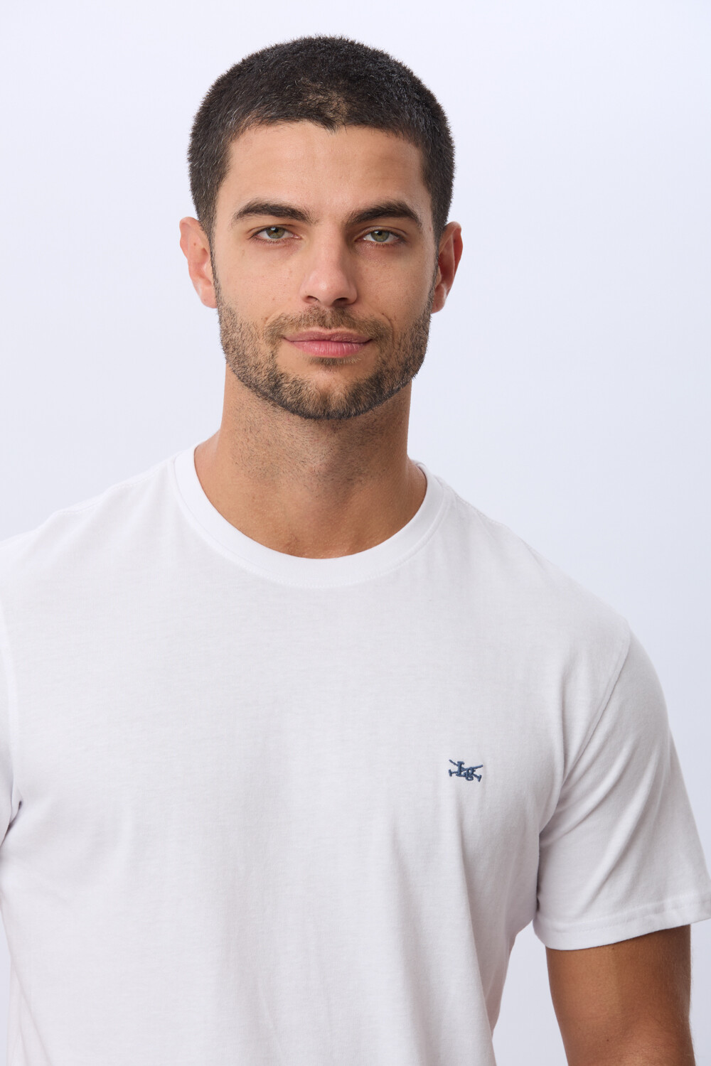 REMERA BÁSICA DE ALGODÓN Blanco