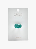 Anillo Maxi Redondeado azul