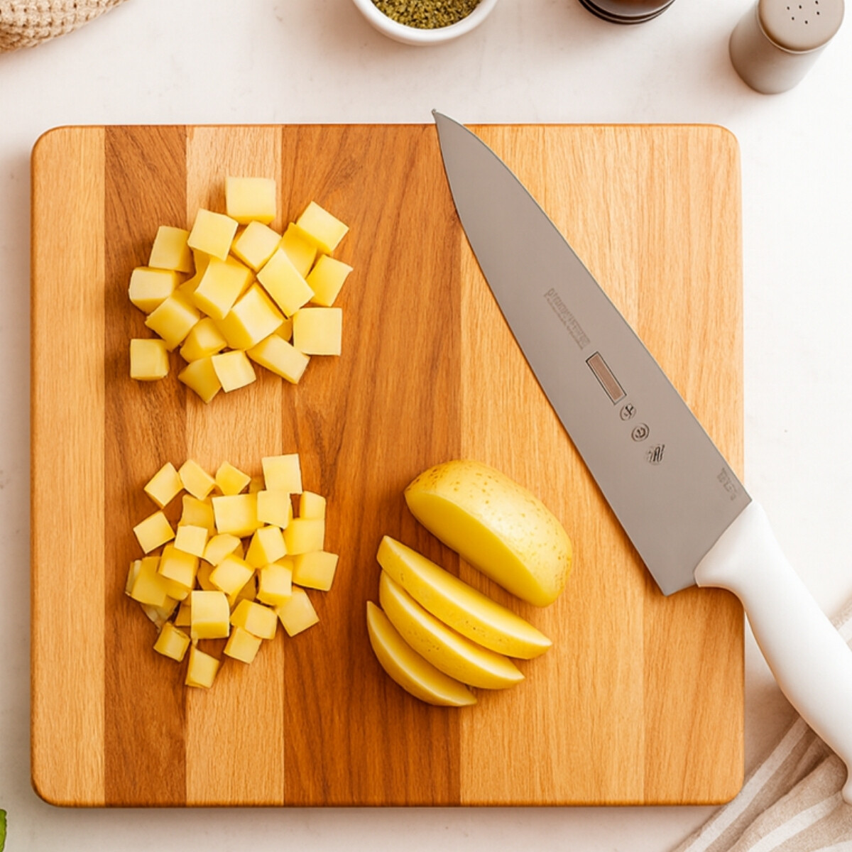 Cuchilla lamina ancha acero inoxidable 12'' 