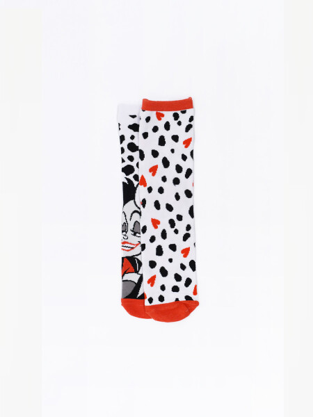 MEDIAS CRUELLA PACK X2 VARIANTE 1