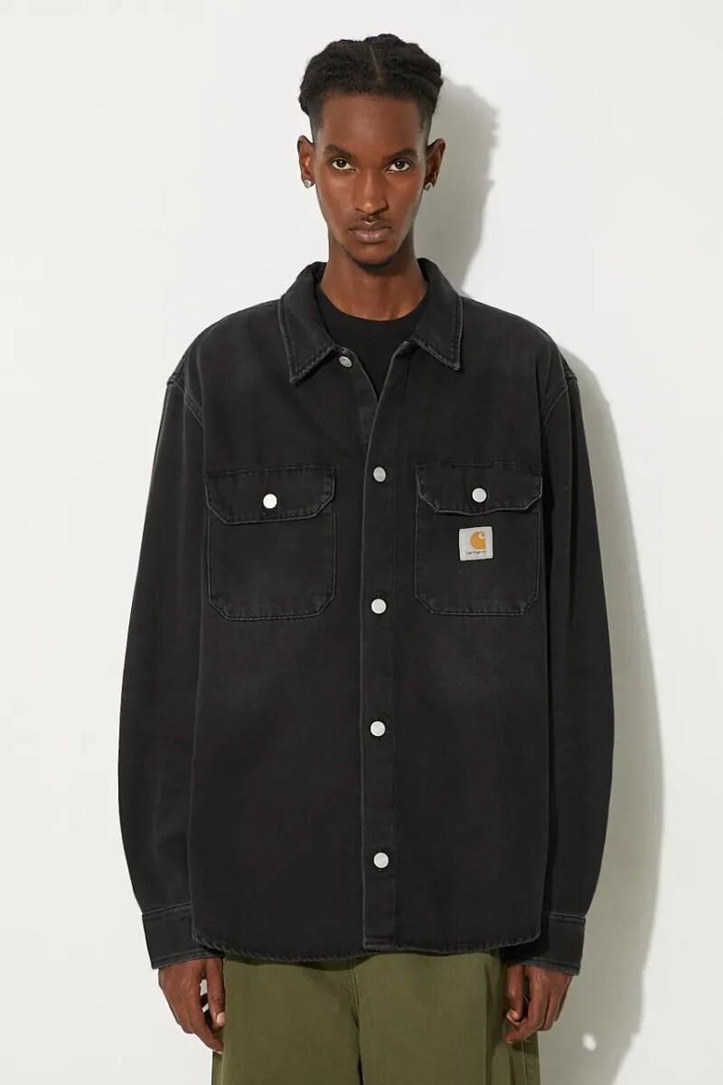 HARVEY SHIRT JAC Negro