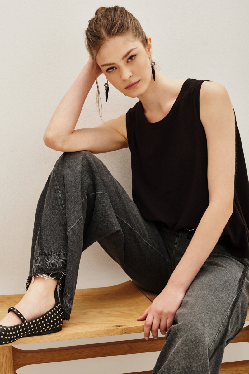 Musculosa Dorothy Negro