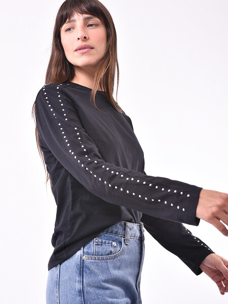 REMERA MONACO NEGRO