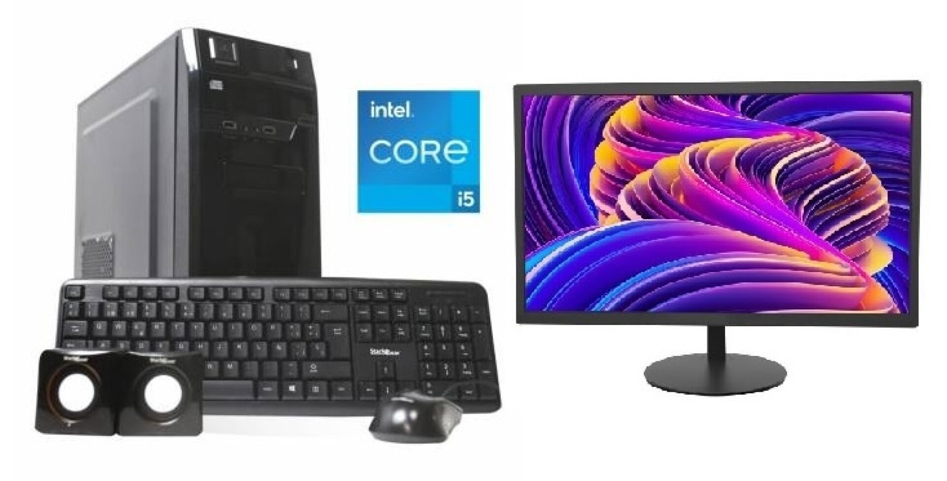 Combo Equipo Core I5 14400 + Monitor 19" Nuevos! 