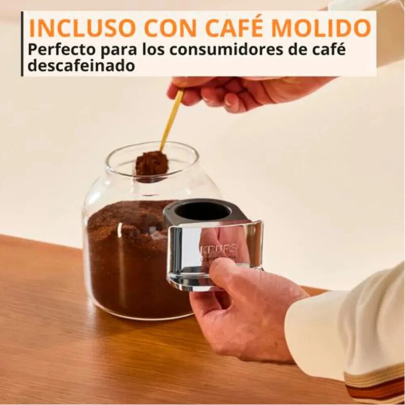 Cafetera Espresso Superautomática Krups Coffee Crush Extra | Molinillo y Café Molido Cafetera Espresso Superautomática Krups Coffee Crush Extra | Molinillo y Café Molido