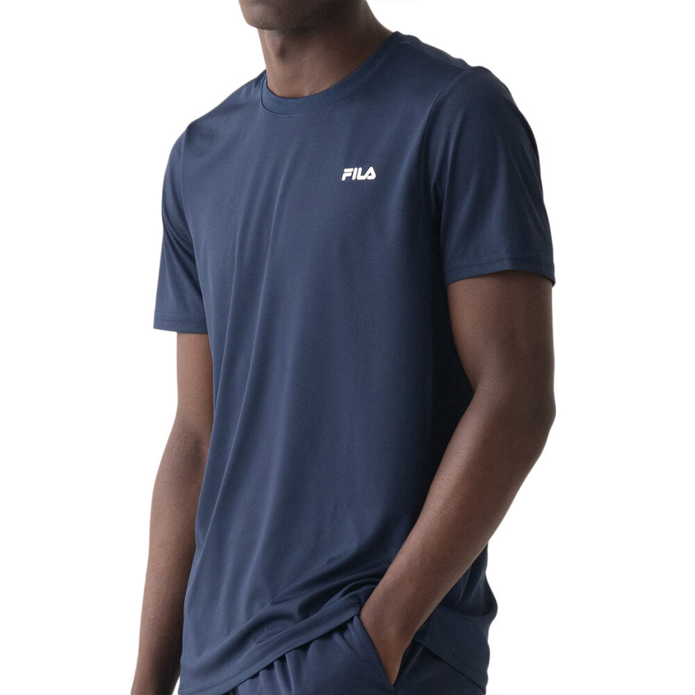 FILA Myler Remera manga corta training para hombre - Marino Marino