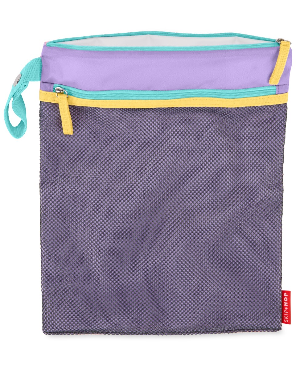 Bolsa impermeable, púrpura 