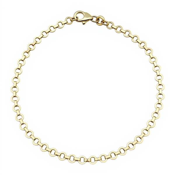 Pulsera Circulos-Oro bajo-Sin Piedra-PU8045 sinpiedra
