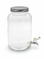 DISPENSADOR DE BEBIDAS CON CANILLA TRANSPARENTE