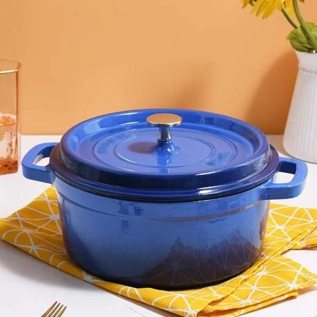 Olla De Hierro Fundido Esmaltada 3L Ø24cm Olla De Hierro Fundido Esmaltada 3L Ø24cm
