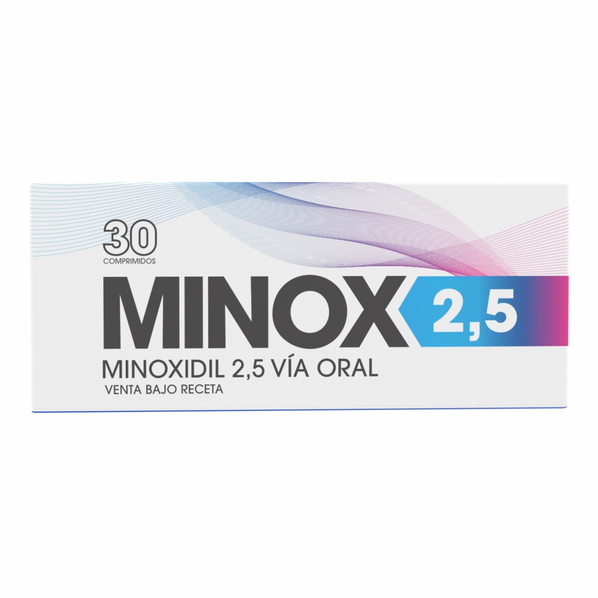 MINOX 2,5 MG. CJ X 30 COMP 