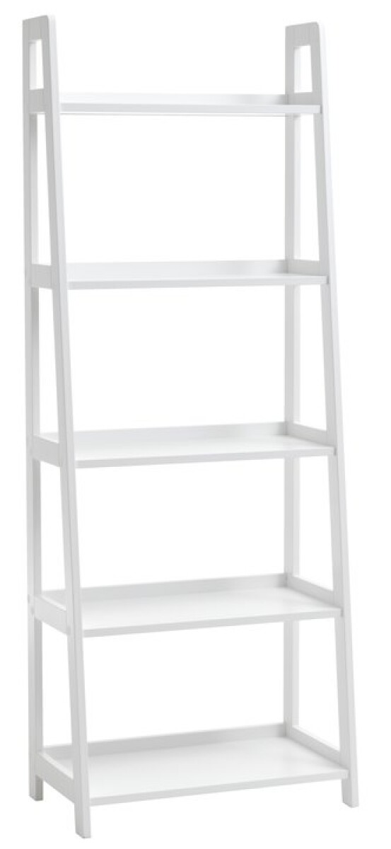 Estantería HERNING 5 estantes blanco 