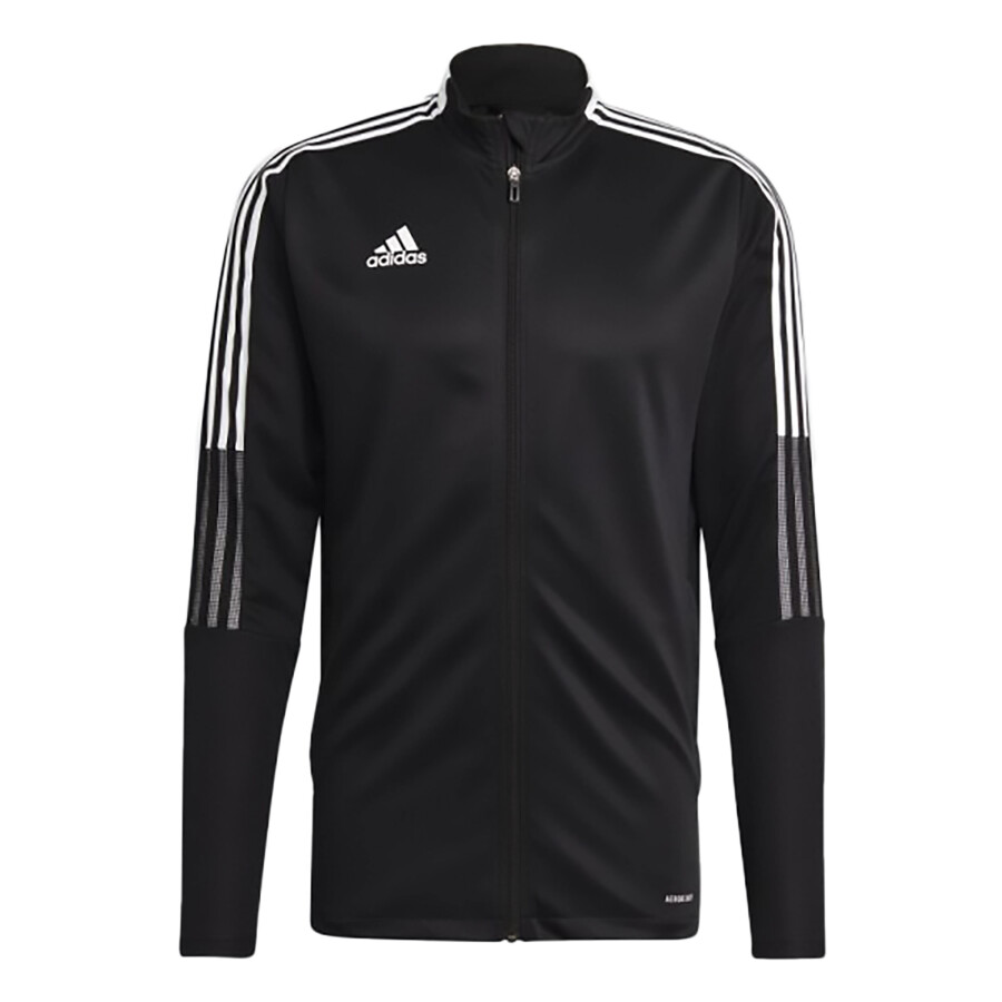 Campera de Hombre Adidas Tiro Essentials Negro - Blanco