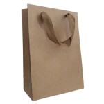 BOLSA DE REGALOS MADERA MEDIANO 28X20 UN única
