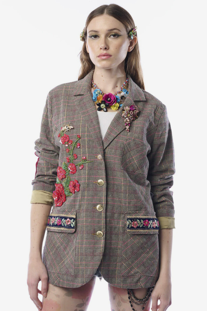 ELIZABETH BLAZER Gris