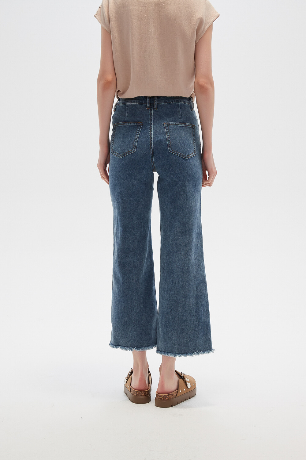 Pantalon Sohan Azul Grisaceo