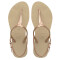 Sandalia de Mujer Havaianas Twist Beige Arena