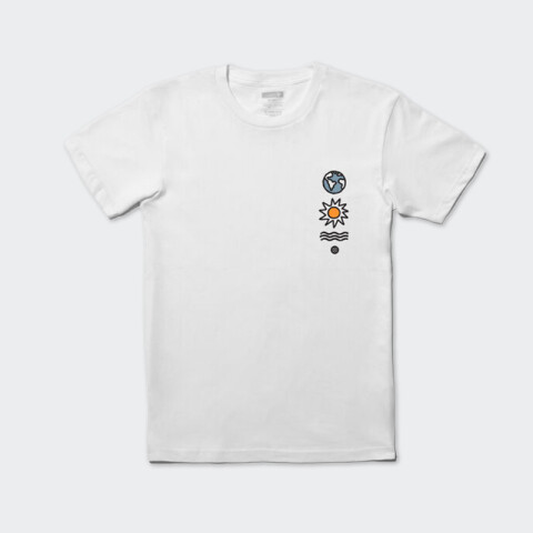 Remera Stance System Down Blanco