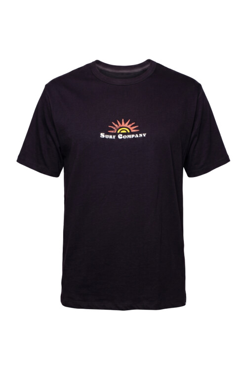Remera O'Neill Retro Sun Badge Negro