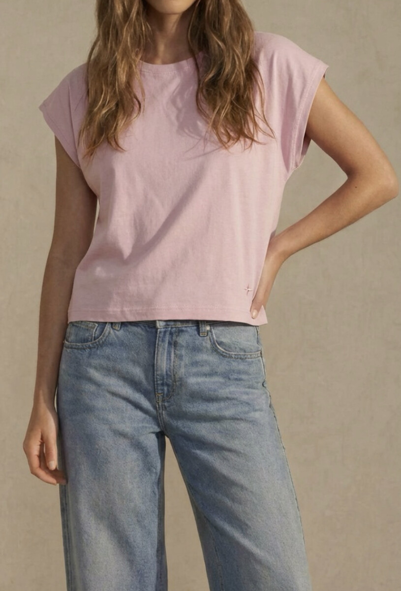 Remera Algodón - Rosa 