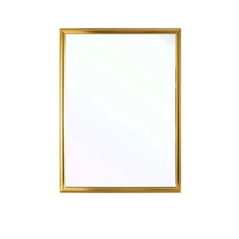 Espejo de pared marco dorado 60x40cm Espejo De Pared Marco Dorado 60x40cm
