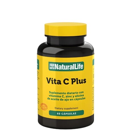 ¡OFEERTA POR VENCIMIENTO! Vital C plus 60 Cáps Natural Life ¡OFEERTA POR VENCIMIENTO! Vital C plus 60 Cáps Natural Life