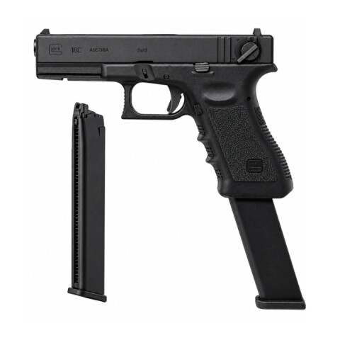 Replica Glock 18c Umarex Cal. 6mm + Cargador Extra Replica Glock 18c Umarex Cal. 6mm + Cargador Extra