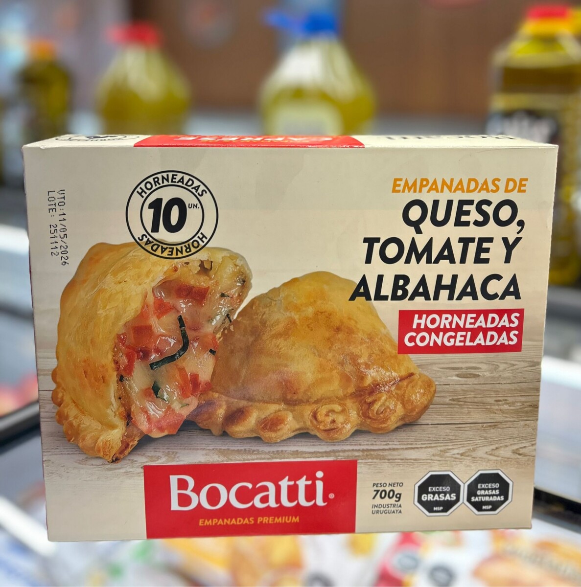 EMPANADAS CAPRESSE X10 BOCATTI PREMIUM +SOLO PDE O WEB+ 