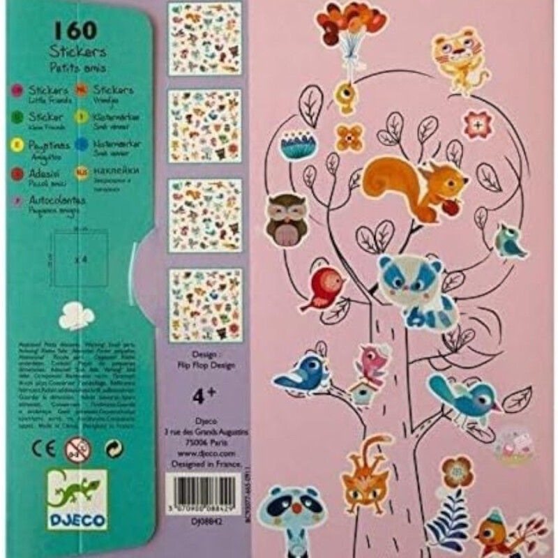 Stickers Djeco Pack 160 Pegatinas Stickers Djeco Pack 160 Pegatinas