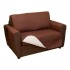 Cubre Sofa Sillon Protector Reversible 1 Cuerpo Cobertor Color Variante MARRON